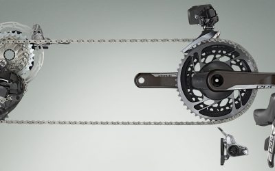 Nieuwe Sram Etap groepen race en mountainbike.