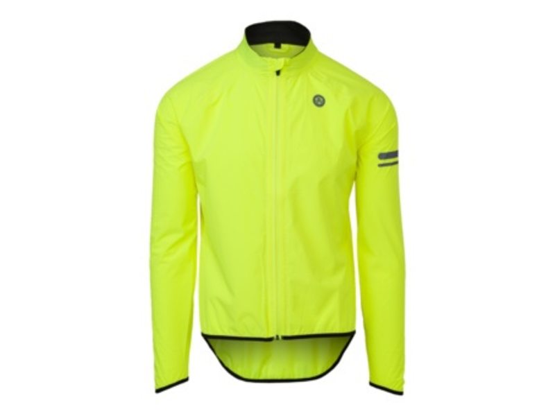 Correct bibliothecaris lepel Agu rain jacket essential men fluo yellow xl - The Bike Store