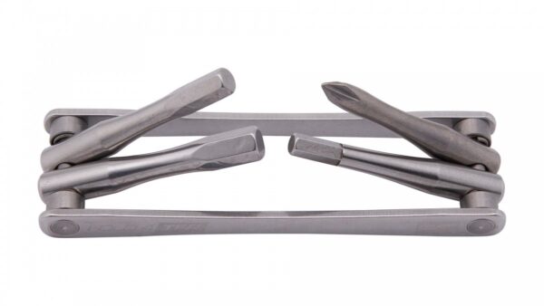 CONTEC multifunctie-tool TFR - Fold 4 Presentatieverpakking, gereedschap met compacte