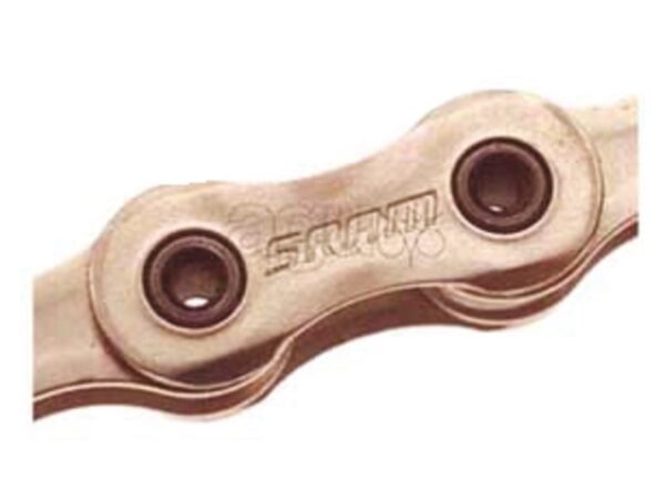 Ketting sram pc89r hollow pin 114 powerlink goud 9