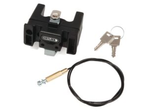 Ortlieb Montageset Ultimate E185 - zwart met slot