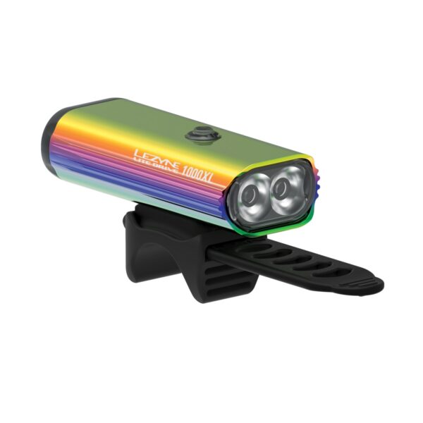 LEZYNE LITE DRIVE FRONT 1000 LM NEO METALLIC