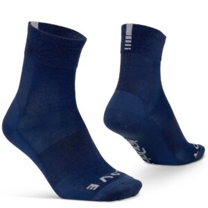 GripGrab Merino Lightweight SL Zomer Sokken Navy Blue XS