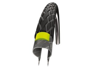 SCHWALBE buitenband Marathon Performance Line HS420, 67EPI, draad, GreenGuard, zwart