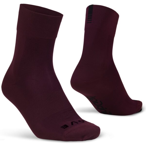 Lightweight SL Sock Dark Red S
