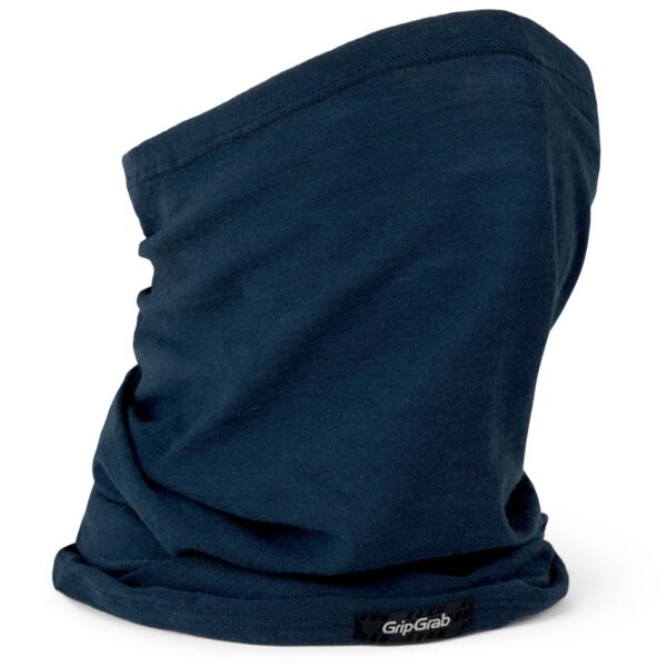 GripGrab Multifunctional Merino Neck Warmer Navy Blue Onesize