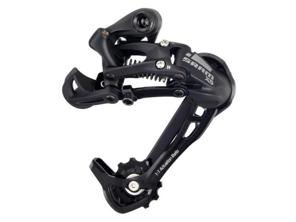 SRAM achterderailleur X5 8-/9-speed, ESP 1:1 ESP 1:1 schakelratio, Di.R.T. (Direct