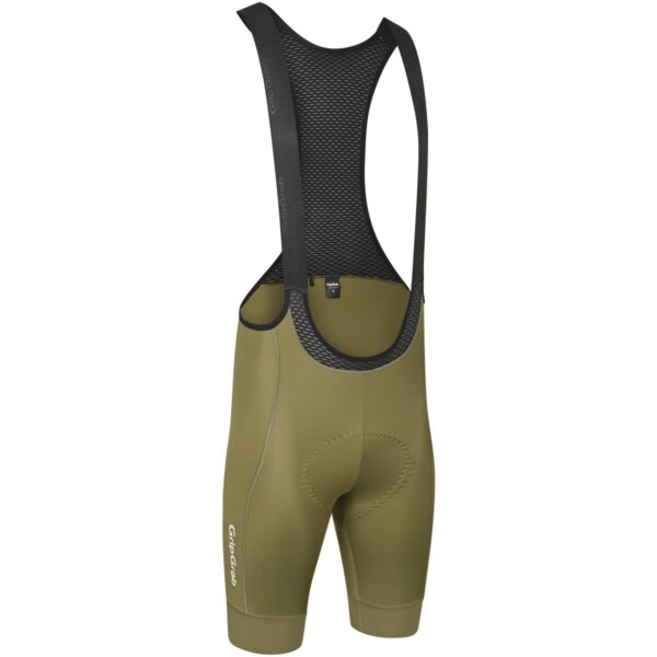 Endurance korte fietsbroek met bretels - Olive Green - XL