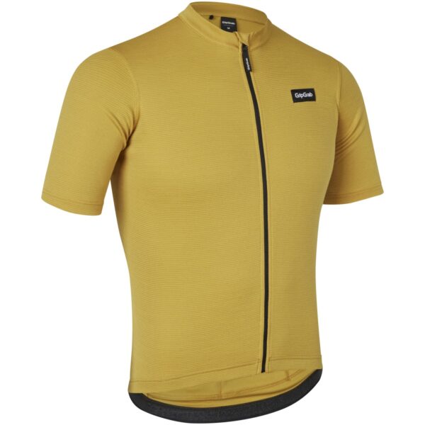 Gravelin Merinotech Short Sleeve - Mustard Yellow - XL