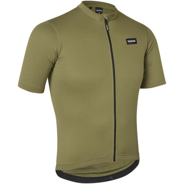 Gravelin Merinotech Short Sleeve - Olive Green - XXL