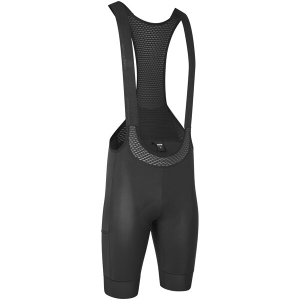 Adventure korte fietsbroek met bretels - Black - XXL