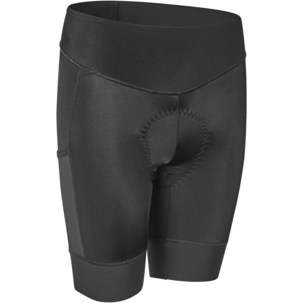 Ride korte fietsbroek zonder bretels Woman - Black - XL