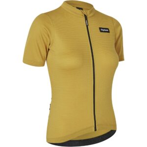 Gravelin Merinotech Short Sleeve Woman - Mustard Yellow - M