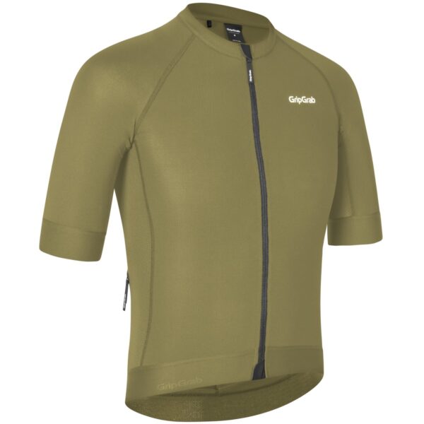 Pace Short Sleeve Jersey- Olive Green - L