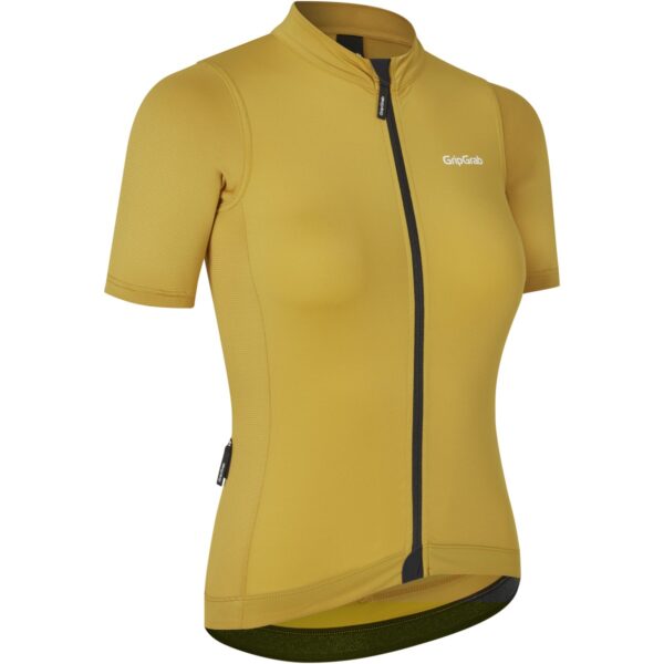 Ride Women's Short Sleeve Jersey- Mustard Yellow - L
