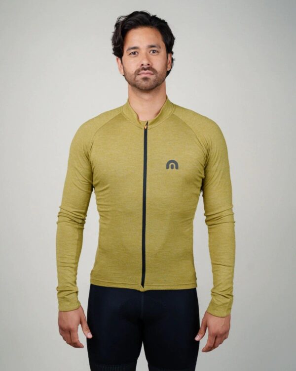 Men Merino Gen2 Long Sleeve Jersey Moss M