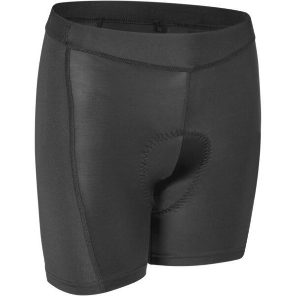 Dames Fietsonderbroek met zeem - Black - S