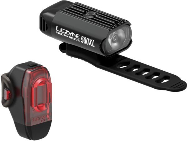 LEZYNE HECTO DRIVE 500XL / KTV DRIVE PAIR BLACK