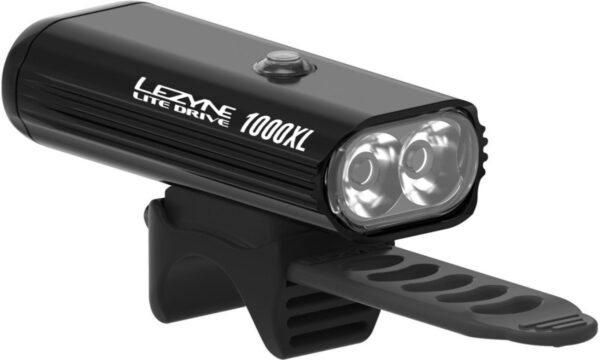 LEZYNE LITE DRIVE 1000XL FRONT BLACK