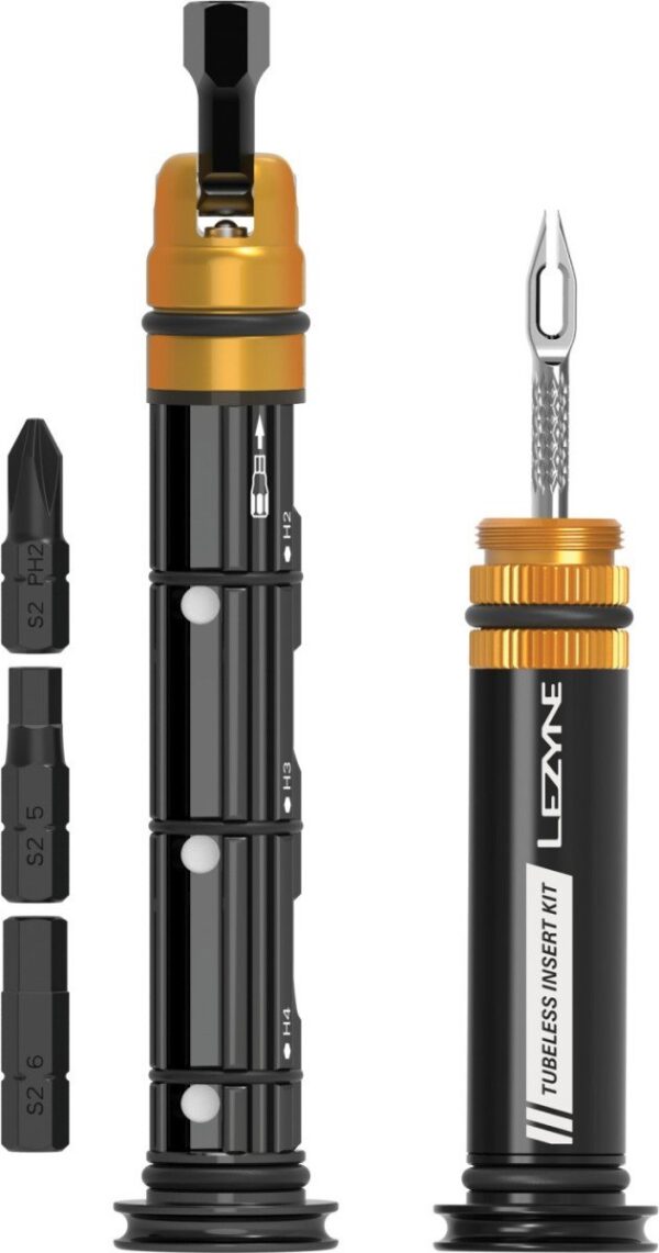 LEZYNE DUAL INSERT KIT BLACK