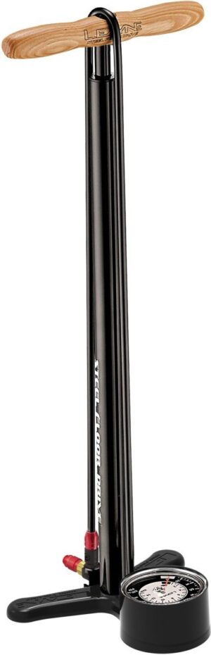 LEZYNE STEEL FLOOR DRIVE 3.5 GAUGE ABS-1 PRO BLK