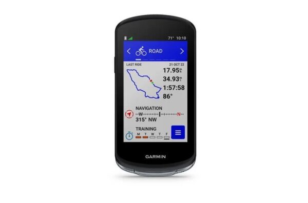 Garmin Edge 1040 GPS Fahrradcomputer, inkl. Aero Lenkerhalterung
