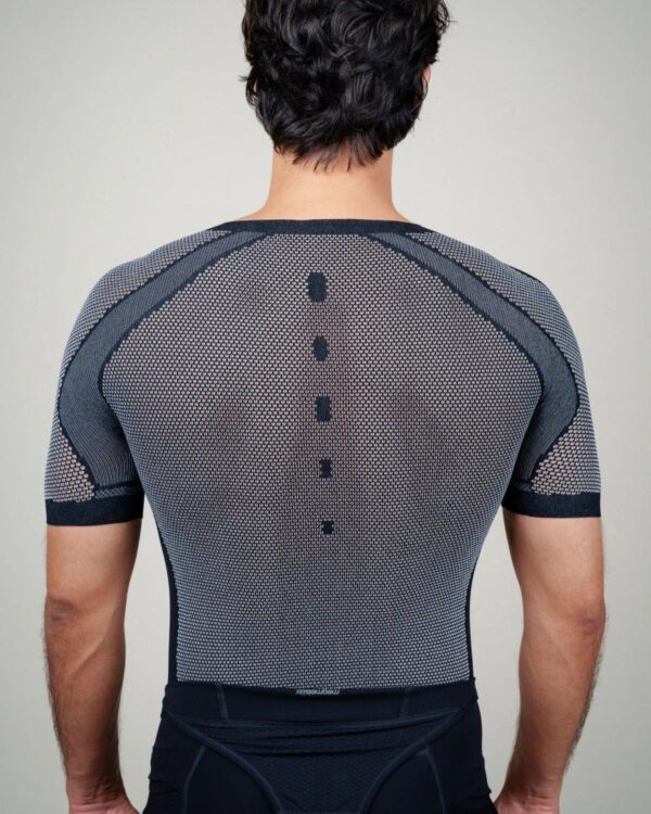Drynamo BaseLayer Short Sleeve Men Black L/XL - Afbeelding 2