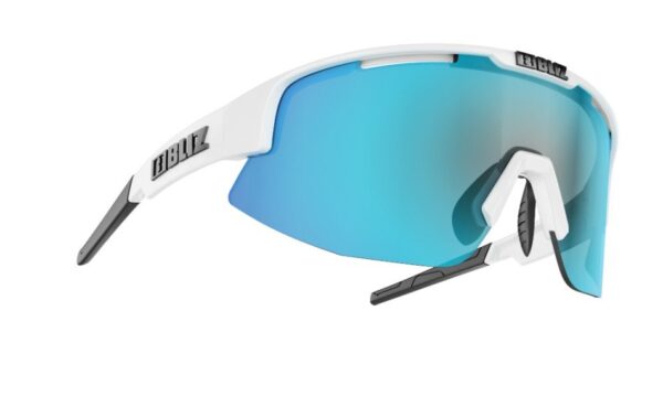 Matrix Shiny White w/ Blue Mirror