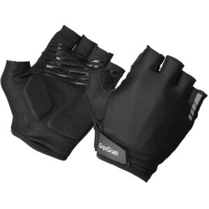RIDE Padded Korte Vinger Zomer Handschoenen - Black - L/10