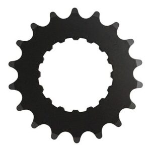 TANDWIEL MOTOR STRONGLIG. STAAL 18T.BOSCH ZWART VP.