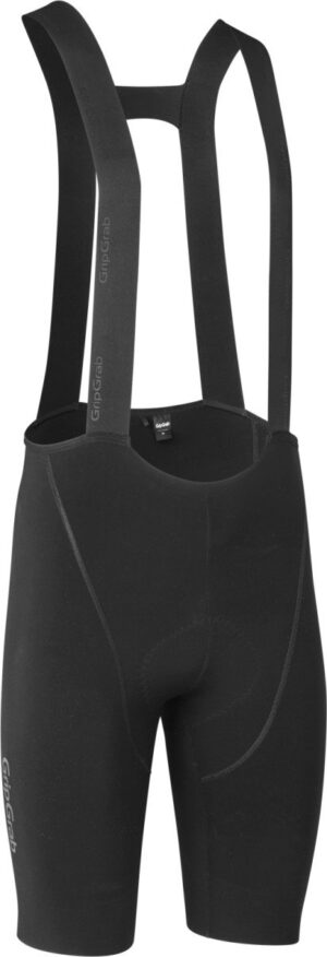 Grinta korte fietsbroek met bretels - Black - XL