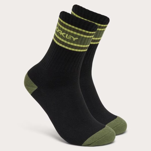 Icon B1B Socks 2.0 Zwart/Groen 43-46 2paar