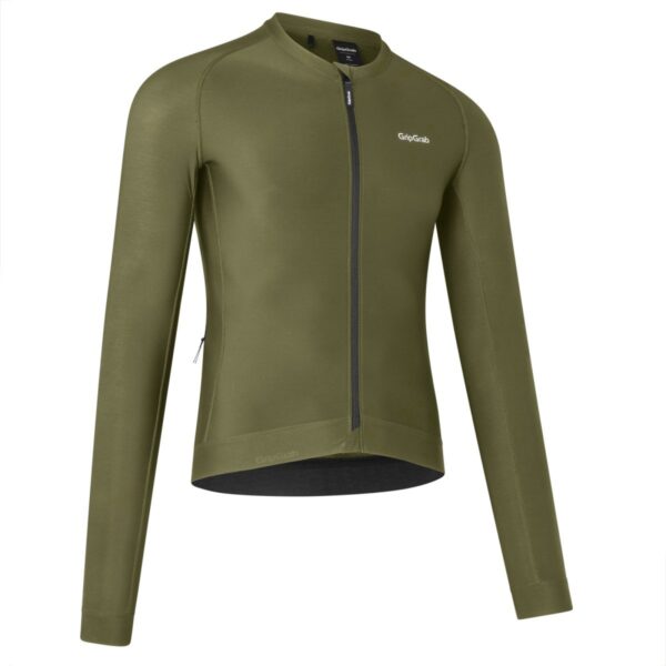 PACR-fietsshirt met lange mouwen - Olive Green - L