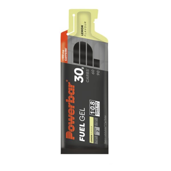 Powerbar Black Line Fuel Gel 30 Lemon+Caffeine - Afbeelding 2