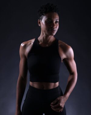 Megmeister Seamless Sports Bra XS/S (Black)