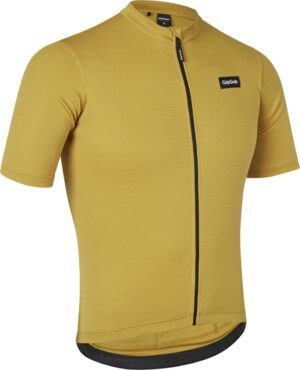 Gravelin Merinotech Short Sleeve- Mustard Yellow - L