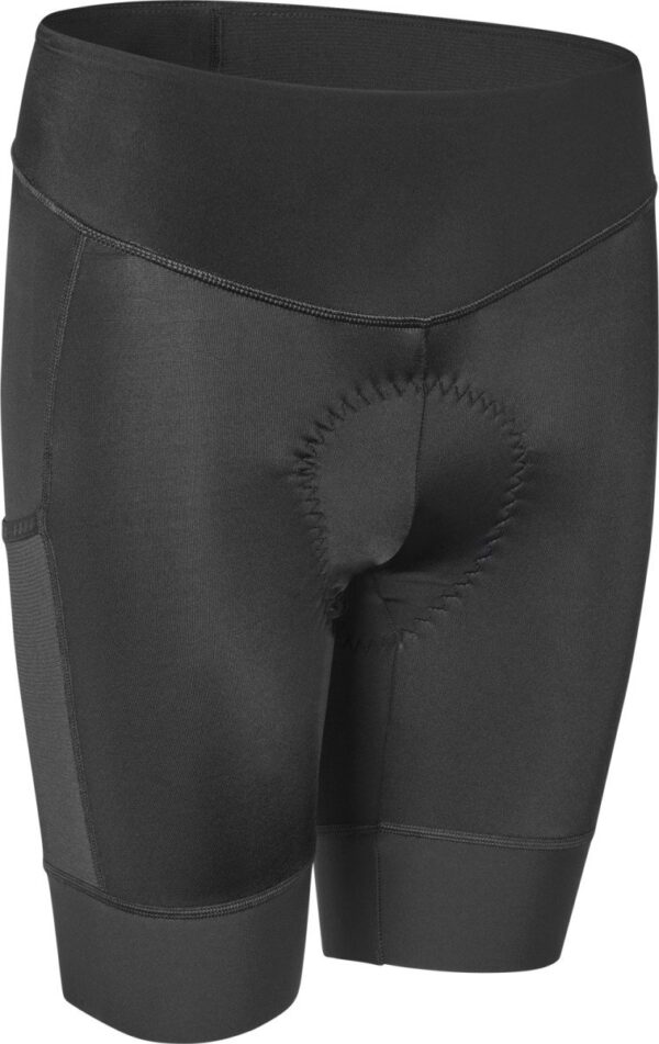 Ride korte fietsbroek zonder bretels Woman - Black - L