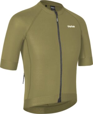 Pace Short Sleeve Jersey- Olive Green - L