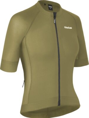 Pace Women's Short Sleeve Jersey- Olive Green - L