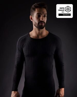 Eco Merino Base Layer Men Black L/XL