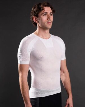 Drynamo Baselayer Short Sleeve Men White S/M