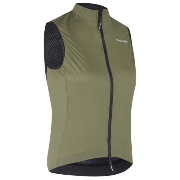 PACR Windproof Lightweight Vest Women's L Olive green