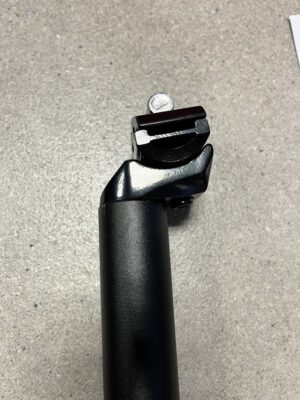 Zadelpen Alloy 31,6x400mm 20mm offset