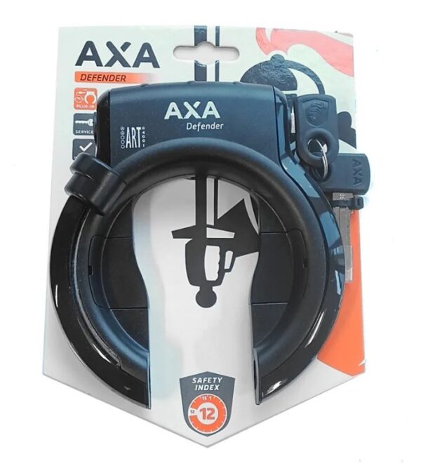 Axa ringslot Defender zwart