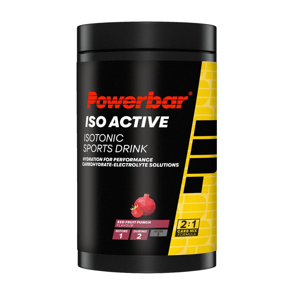 Drink IsoActive Red Fruit Punch 600 g - Afbeelding 2