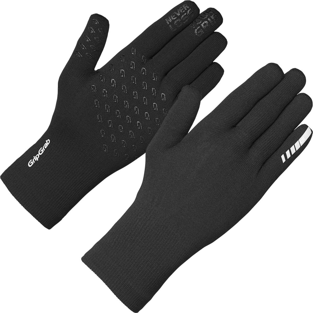 Waterproof Knitted Thermal Glove Black XS/S