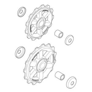 Derailleurwielset RD-M310 8sp