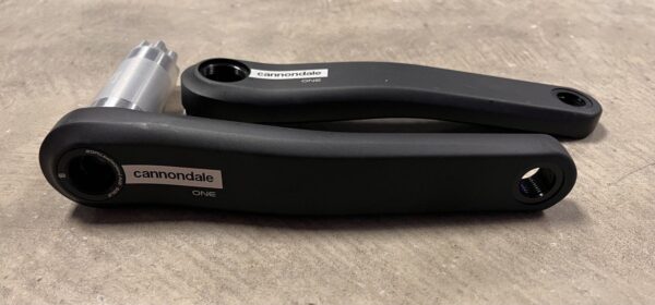 Cannondale ONE Crankset 172,5mm Zwart - Afbeelding 2