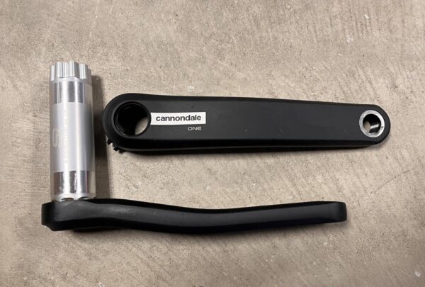 Cannondale ONE Crankset 172,5mm Zwart