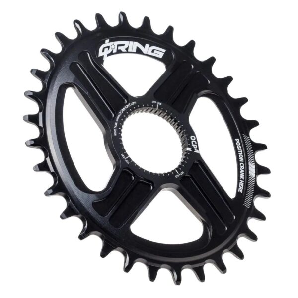 Rotor Q-Rings Oval Kettingblad MTB 34t Zwart